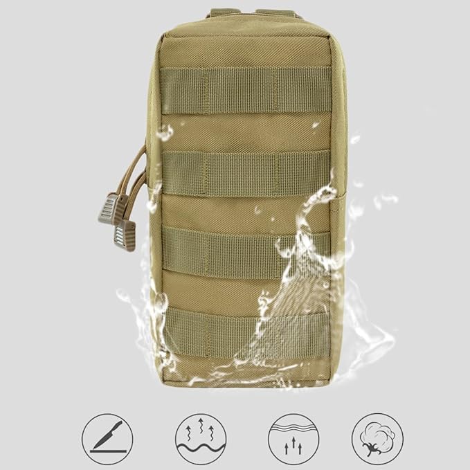Tacticool Molle Pouch Tactical Compact Water-Resistant EDC Pouch Bag Small Utility Pouch