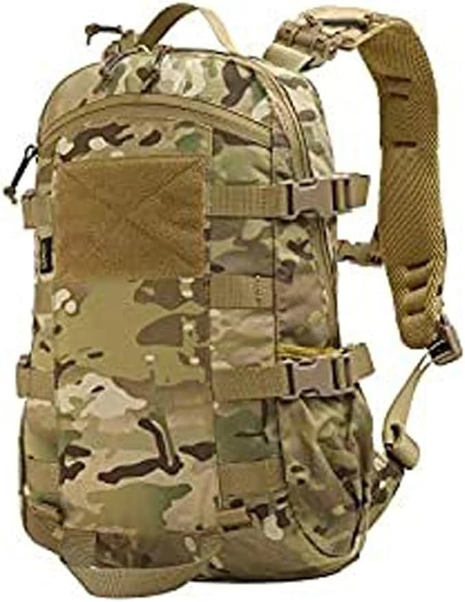 Genérico Compatible For Tactical Backpack Men Military Assault Pack Outdoor 20L Bag Hiking Rucksack(CP)
