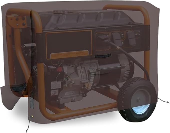 Covers &amp all Outdoor Generator Cover 12 Oz Waterproof UV &amp Weather Resistant Universal Portable Equipment Machinery Storage Protector with Air Vents &amp Drawstrings (32L x 24W x 24H Co