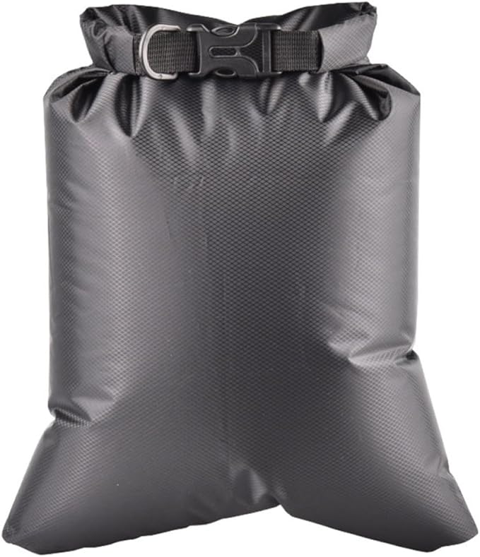 5pcs Waterproof Dry Bags Set Black Kayak Dry Bag and Drifting Waterproof Multifunctional Outdoor Storage Pouches for Camping Boating Rafting with Capacity 1.5l 2.5l 3l 4l 8.5l