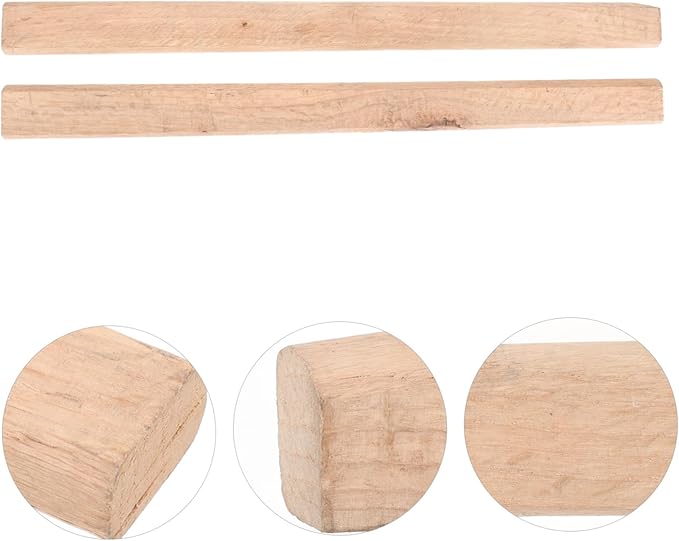 LIFKOME 2pcs Wooden Handle Replacement for Axe Broad Hatchet Handle Easy to Install and Practical