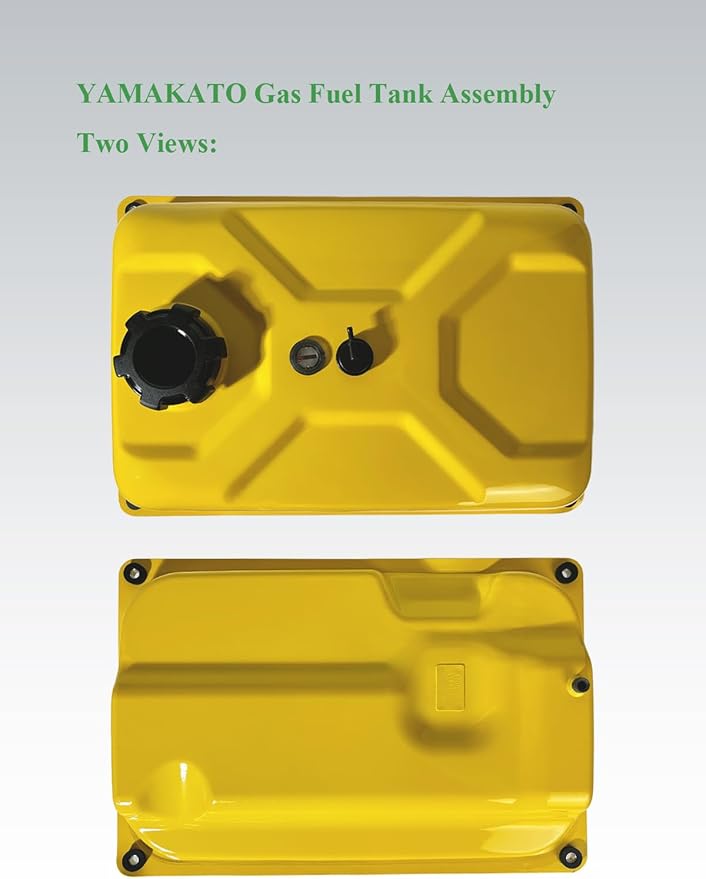 YAMAKATO ≈17x23.5 Generator Gas Fuel Tank for Champion 5500 6250 6500 6875 7000 7200 7500 7800 7850 8000 9000 9375 Watt Firman Honda Clone 5KW（7 gallons）