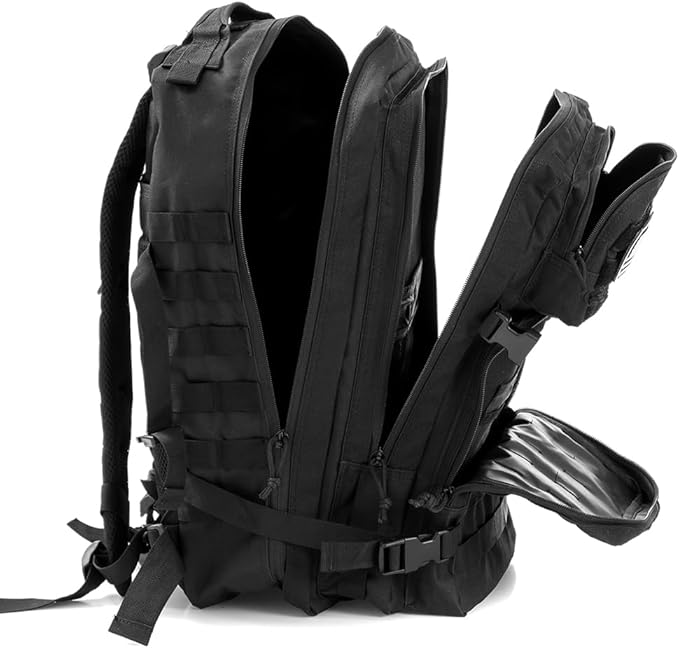 Prime Adventure 45L Outdoor Molle Backpack – Modular Military Tactical Gear Pack for Hiking Camping &amp Travel
