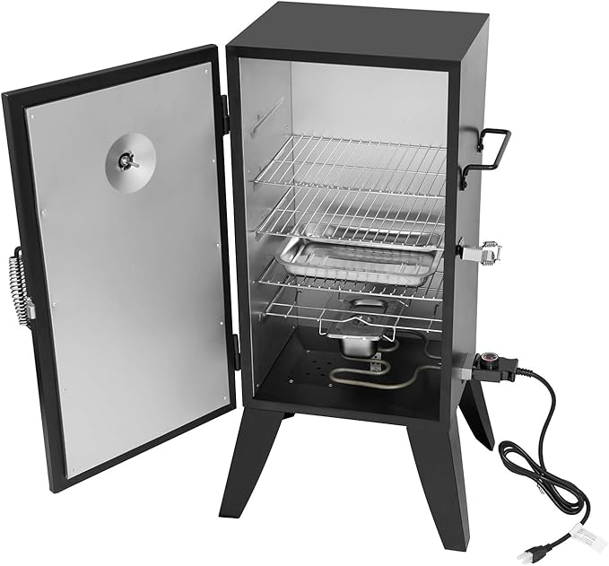 Royal Gourmet SE2801 Electric Smoker with Adjustable Temperature Control Black