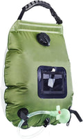 ALI2 Solar Shower Bag 5 Gal/20L Solar Heating Camping Shower Bag with Removable Hose&ampOn-Off Switchable Shower Head for Camping Traveling Hiking Beach Swimming