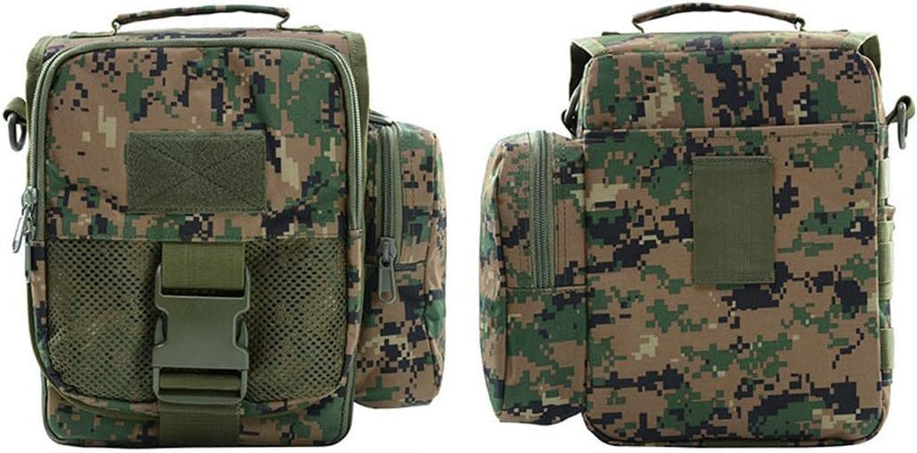 Small Canvas Messenger Bag Classic Vintage Shoulder Bag Tactical Bag Crossbody Casual Pack