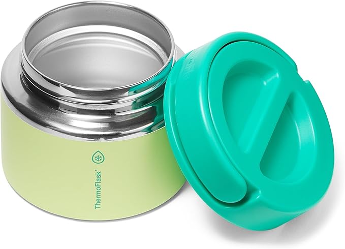 ThermoFlask 12 oz Double Wall Insulated Food Jar Garden Party