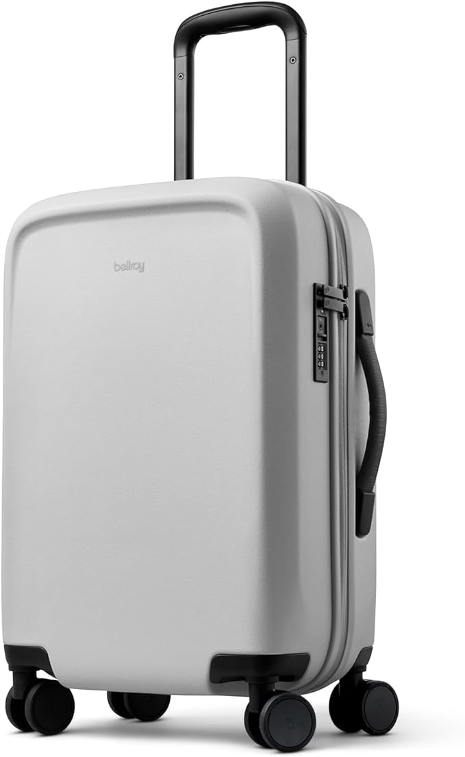 Bellroy Transit Carry-On (41L carry-on luggage with hard shell and removable packing cells) - Chalk