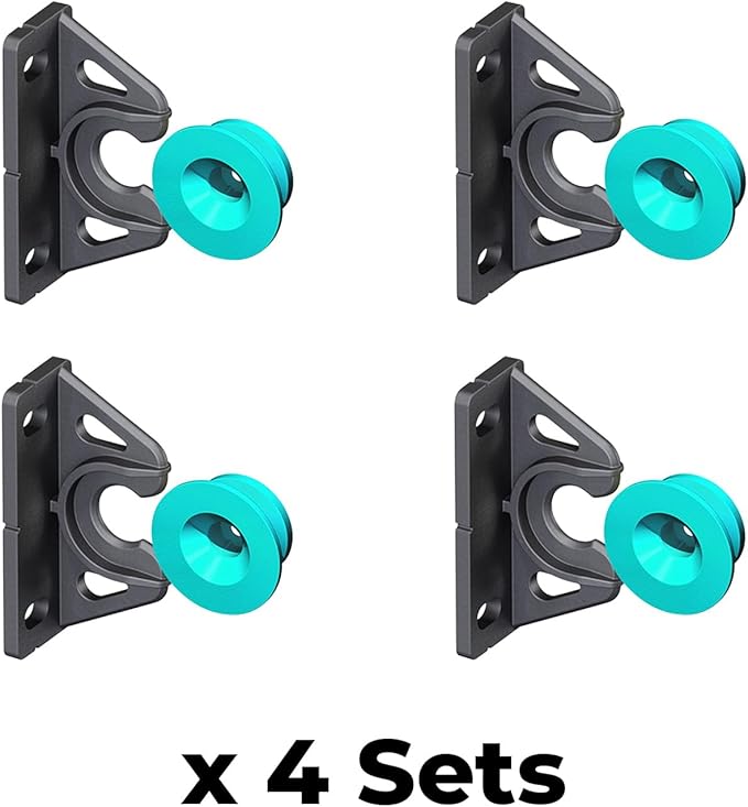 Button Fix Type 2 Bracket Marker Connecting 90 Degree Panels with New Upgraded Button (4 Sets)