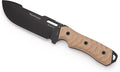 Hydra Knives HAWKEYE Survival Knife. 5.51 Full Tang Blade. Drop Point Shape with Böhler N690co Cryogenic Steel 59-61 HRC. CNC G10 Tan Handle. Kydex Sheath. Tactical Bushcraft Camping Survival