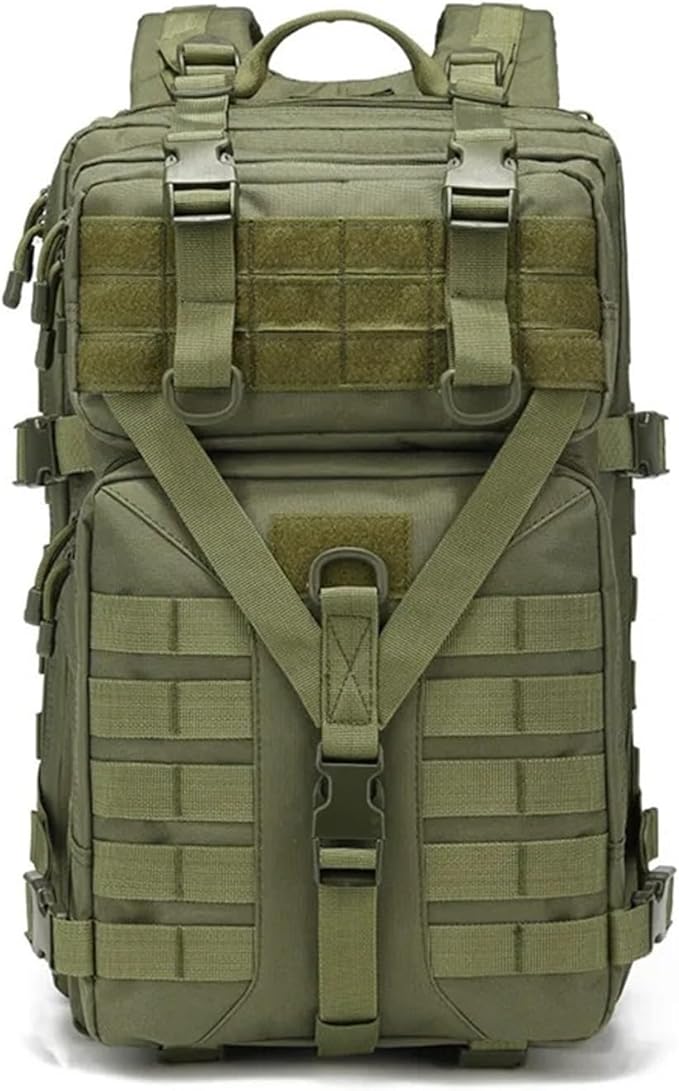 New Men Tactical Backpack 50L Capacity Waterproof Outdoor Sport Hiking Camping Hunting Backpack Bags for Men(A)