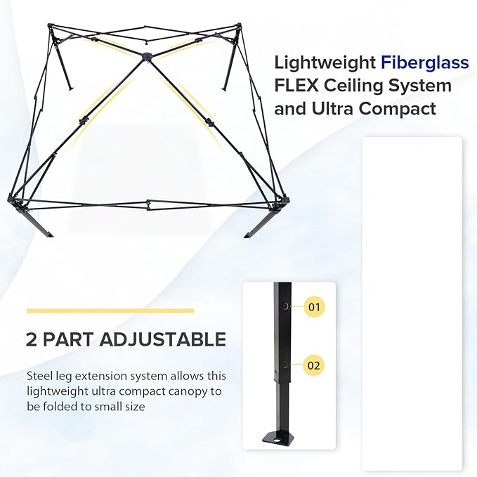 EAGLE PEAK Flex Compact 5x5 Pop-up Canopy Changing Room Portable Privacy Dressing Room for Indoor Fashion Photoshoots Camping or Pool Pink