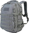 Tactical Backpack Military Molle Hiking 36-55L Waterproof Outdoor Military Fan Tactical Tactical Dark Grey