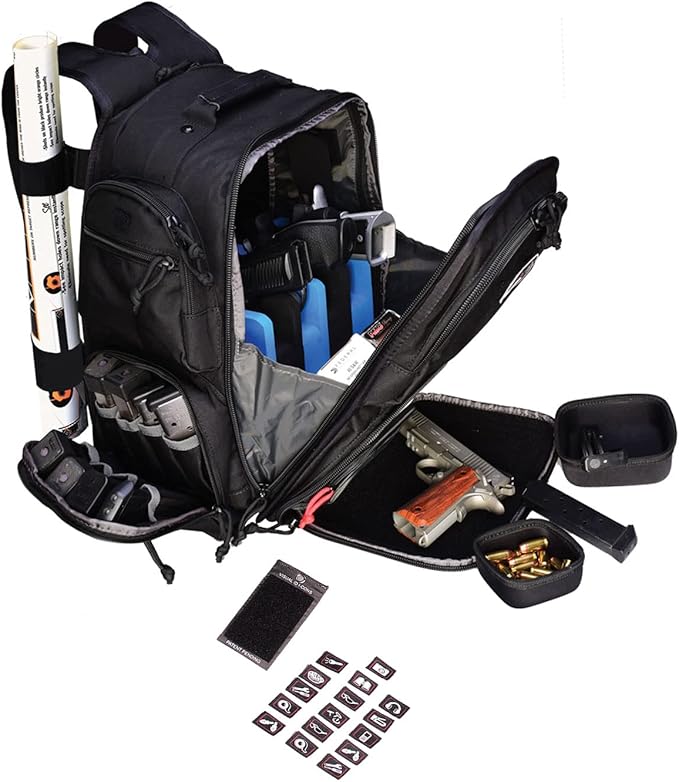 G.P.S Wild About Shooting Executive Backpack G.P.S-1812Bpb
