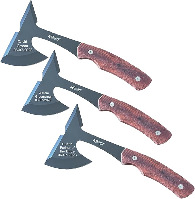 Personalized Hatchet Axe Rescue Axe Hatchet Rosewood Handle