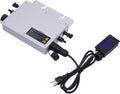 Microinverter Solar Micro Inverter Waterproof IP65 Wvc-700W Solar Grid Tie Micro Inverter Automatic Identification Power Inverter Aluminum Alloy (WVC-700w LCD Display)