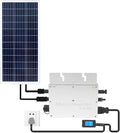 800W MPPT Solar Power Inverter with LCD Display Micro Inverter Grid Tie Microinverter for Home and Commercial Use 120V (90-140VAC)&amp230V (170-260VAC) 22-50VDC