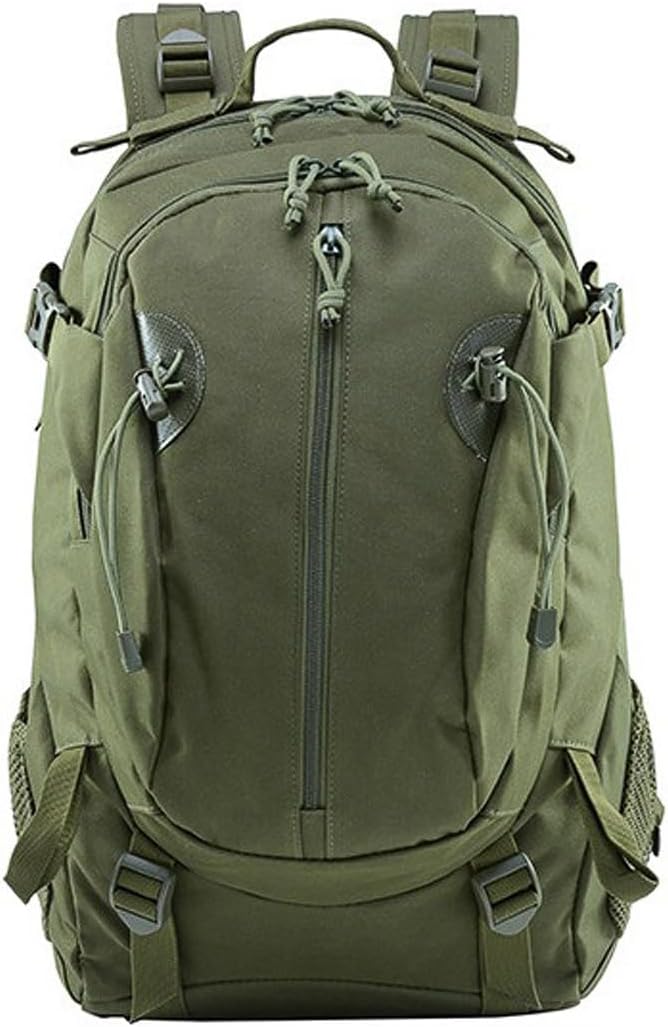 Tactical Backpack for Men Hiking Day Pack Military Rucksack Waterproof 30L EDC Bag Army Assault Pack (Military Green)