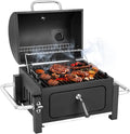 Kendane Portable Charcoal Grill with 314 Square Inch Cooking AreaCompact Tabletop Charcoal Grill with Warming RackSmall BBQ Grill with Charcoal Tray for Outdoor Camping Picnic