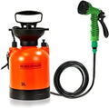 KRASS Portable Shower 3L/8L Outdoor Camping Shower Solar Garden Shower Travel Car Wash System Multifunctional Water Gun Does Not Take Up Space3L