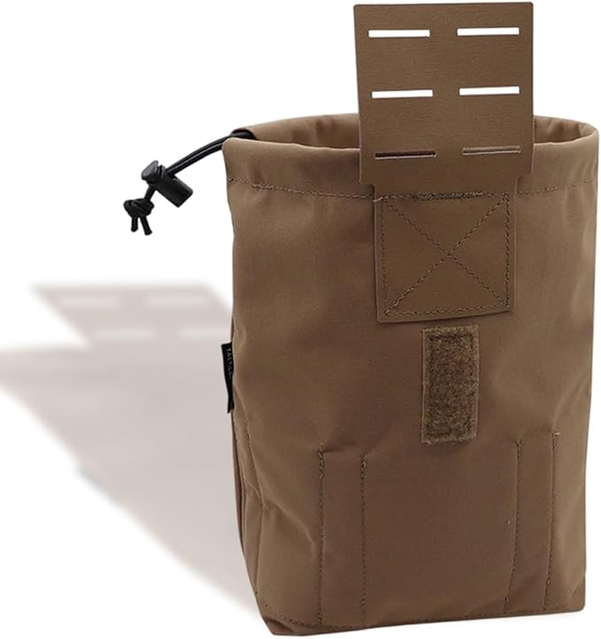 Tactical Folding Dump Pouch Utility Tool Bag Molle Drawstring Ammo Mag Pouch for Vest Tactical Backpack