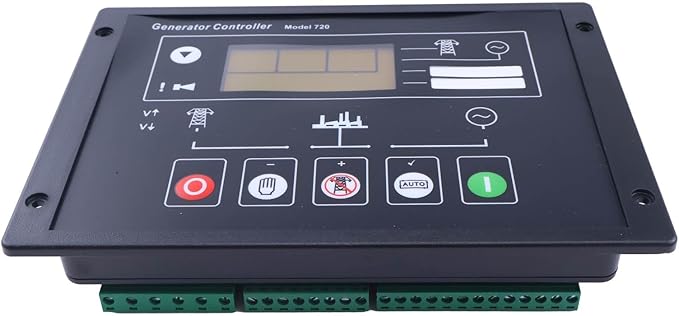 Self-Starting Control Module Genset Controller with Monitoring Function LCD Display DSE720 Compatible with Deep Sea Auto Start Generator EFI and Non-EFI