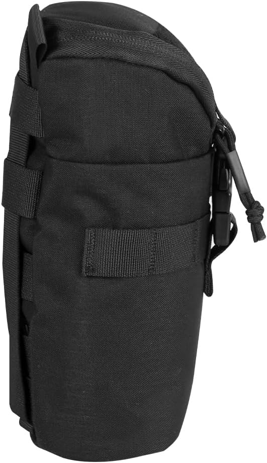 Tactical Molle Pouch Waterproof Backpack Attachment Pouches Gadget Storage Bag with Back Webbing &amp Bottom Drain Hole for Hiking Camping Fishing