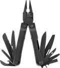 LEATHERMAN Rebar Multitool with Premium Replaceable Wire Cutters and Saw Black