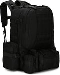 Outdoor Oxford cloth backpack hiking tactical bag hiking combo backpack men's camping travel bag