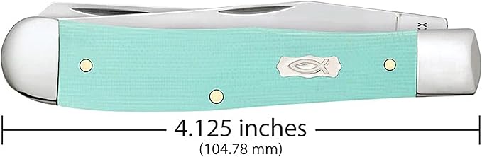 Case Cutlery CA18100: Trapper Seafoam Green