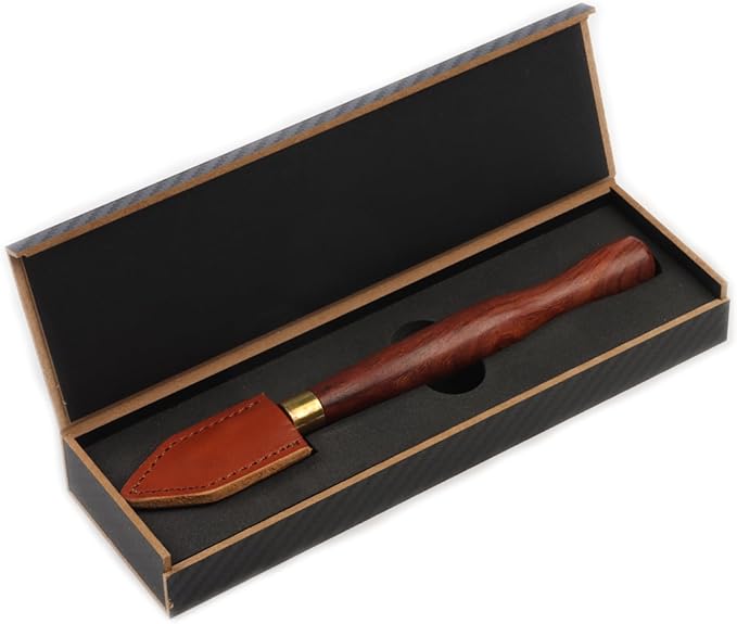 Professional Woodworking Marking Knife – 7.09 Inch Layout Woodworking Tools Sharp High-Carbon Steel Blade Hardwood Handle Precise Wood Working Tools and Accessories for Carpenter Carpentry