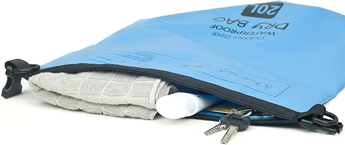 UMQUA 40L Waterproof Dry Bag Bundle with 3 Piece Waterproof Pouches