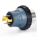 NEMA L14-30P to SS2-50RShore Power Adapter Generator 30A to Marine 50A with Locking Ring
