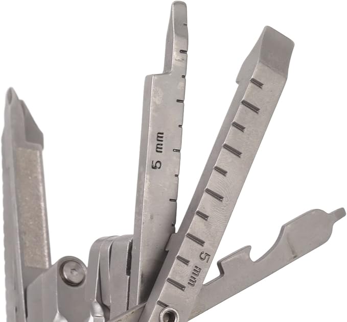 Pocket Multitool 420 Cast Steel Pocket Pliers Convenient Folding Mini Multitool Pliers for Heavy Duty Use