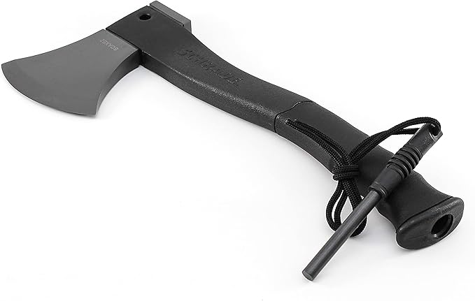 Schrade Delta Class Bedrock Axe with 3Cr13 Stainless Steel for Outdoor Survival