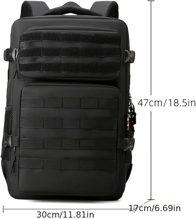 Tactical Backpacks Men's Backpack Hiking And Camping Backpack Large Capacity Multi-layer Outdoor Sports Backpack(Brown camouflage)