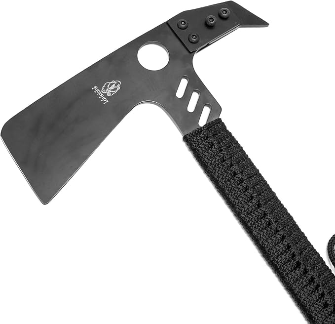 ASR Tactical 16 Paracord Full Tang Survival Axe with Modular Pick Attachment
