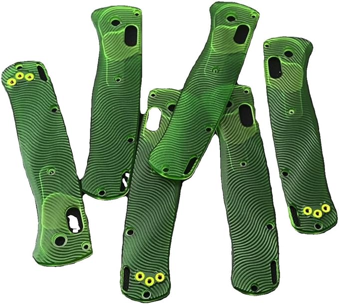 1Pair Custom Acrylic Scales Fits for Benchmade Bugout 535 Clear Handle Patch DIY Replacement