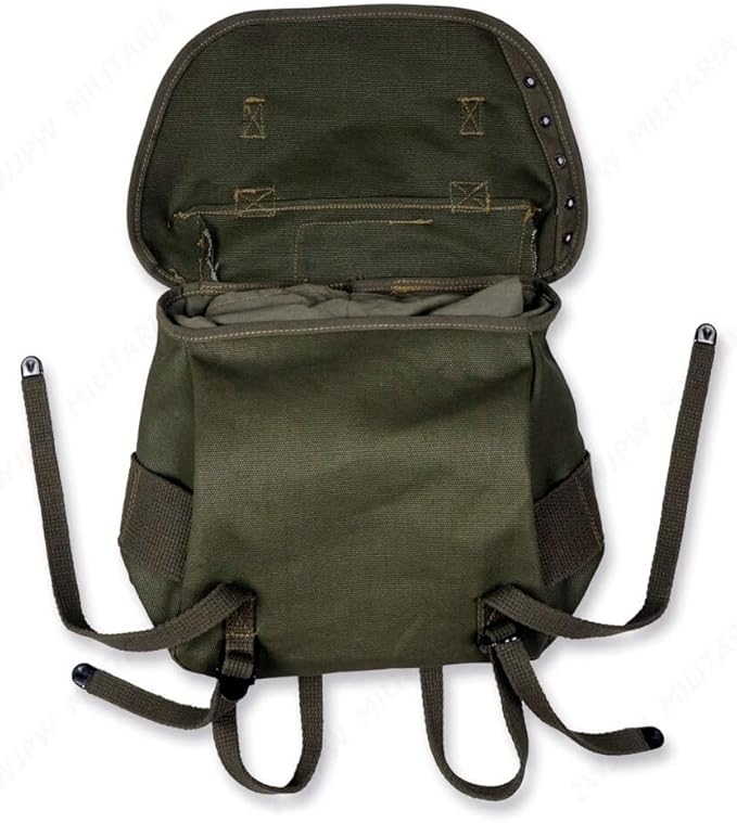 M1961 M1956 Butt Pack Bag Pouch US Vietnam Era Canvas Combat Field Gear with Straps