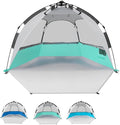Beach Tent Pop Up Shade Instant Beach Tents Sun Shelter with UPF 50+ UV Protection Lightweight &amp Easy Setup Tent