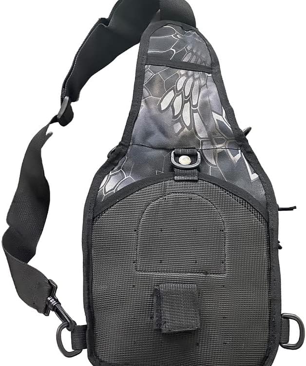 Directional Force | Toma-Hawk Shoulder Bag | Durable Crossbody Bag with Multiple Storage Compartments | Performance Apparel &amp Products (Phoenix Camo)