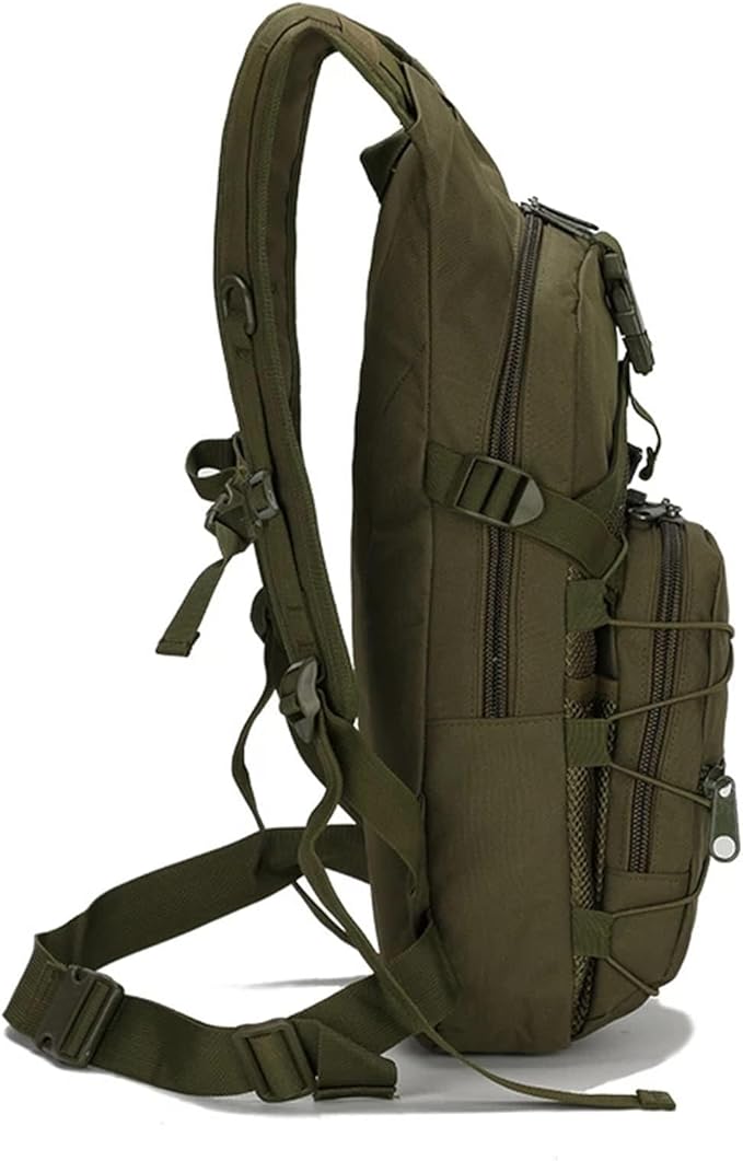 Military Tactical Backpack Outdoor Travel 15L Waterproof Oxford Army Backpacks Breathable Daypack Bag for Hiking Sports (Desert Digital 15L)