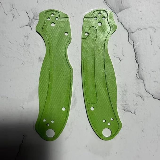 1 Pair Custom G10 Scales Handle Replacement Fits for C223 Para3(Green)