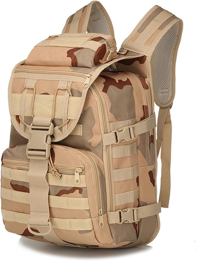 Military Tactical Backpack for Men Women 35L Hiking Trekking Rucksack Molle Bag for Traveling Mountain Hunting