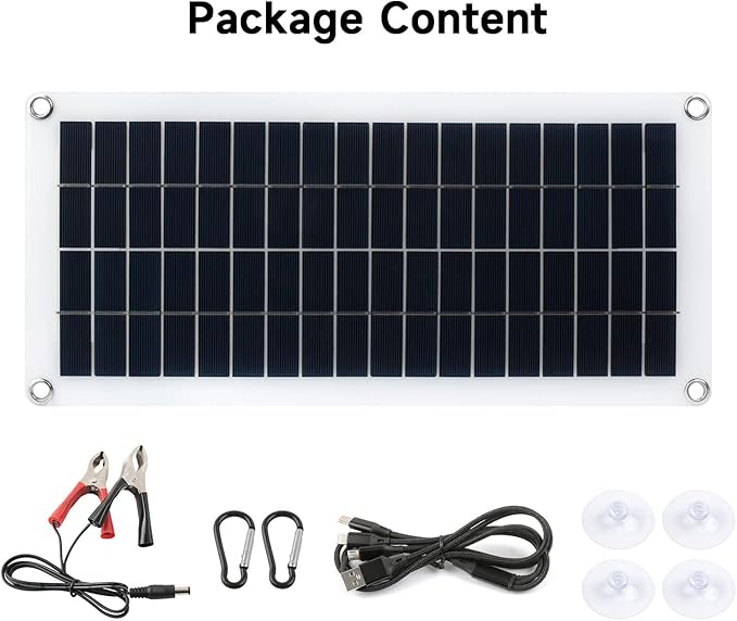 Waveshare Semi-Flexible Polycrystalline Silicon Solar Panel (18V 10W) Supports 5V Regulated Output