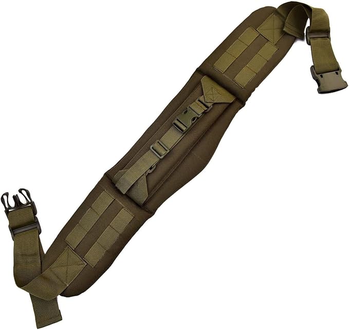 Military Camping Hiking ALICE Pack Kidney Pad Waist Belt Tactical Hip Belt LC-2 Rucksack Frame 12mm Padded 220LB Carry