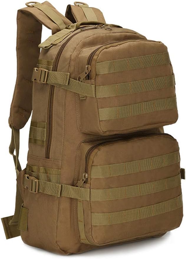 Outdoor Sports Pack Hiking Bag Tactical Rucksack Camo Knapsack Combat Camouflage Tactical 45L Molle Backpack