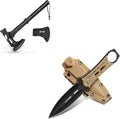 Freelander D2 Steel Survival Knife Bundle with Camping Axe
