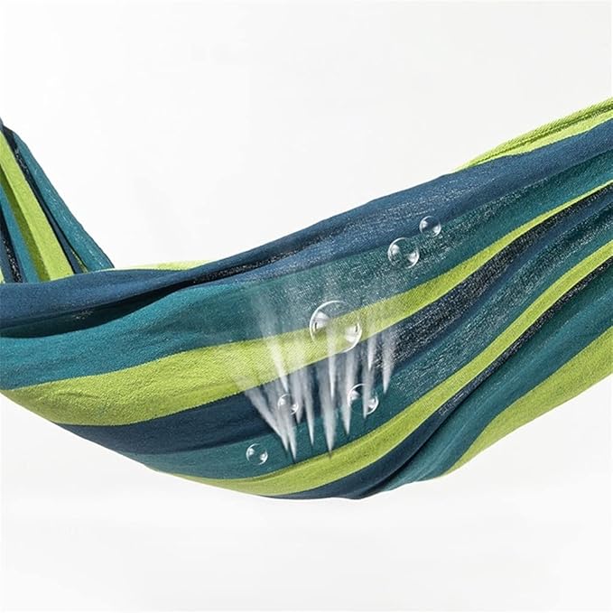 Portable Hammock Portable Hammocks Single Camping Hammock Canvas Swing Bed Thickened for Outdoor Beach Garden Backyard for Backpacking Beach (Color : B)