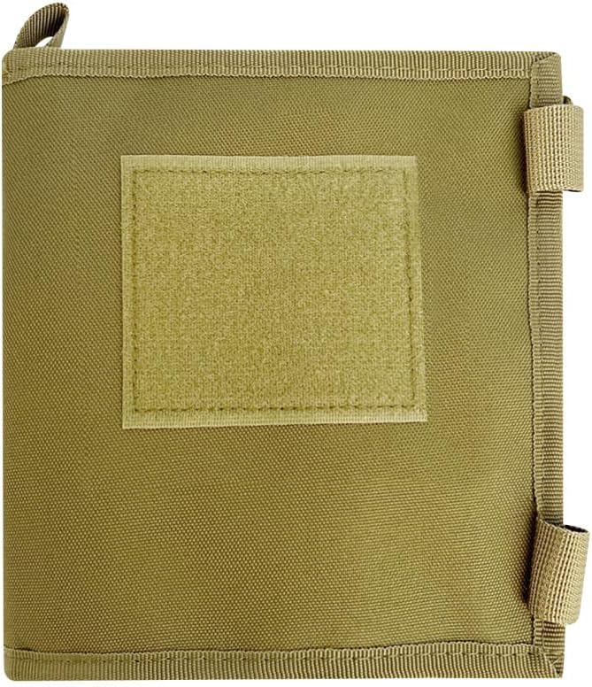 Tactical Map Case with 11×15in Clear Window Waterproof Foldable Map Storage Bag for Outdoor Camping Hiking Cycling